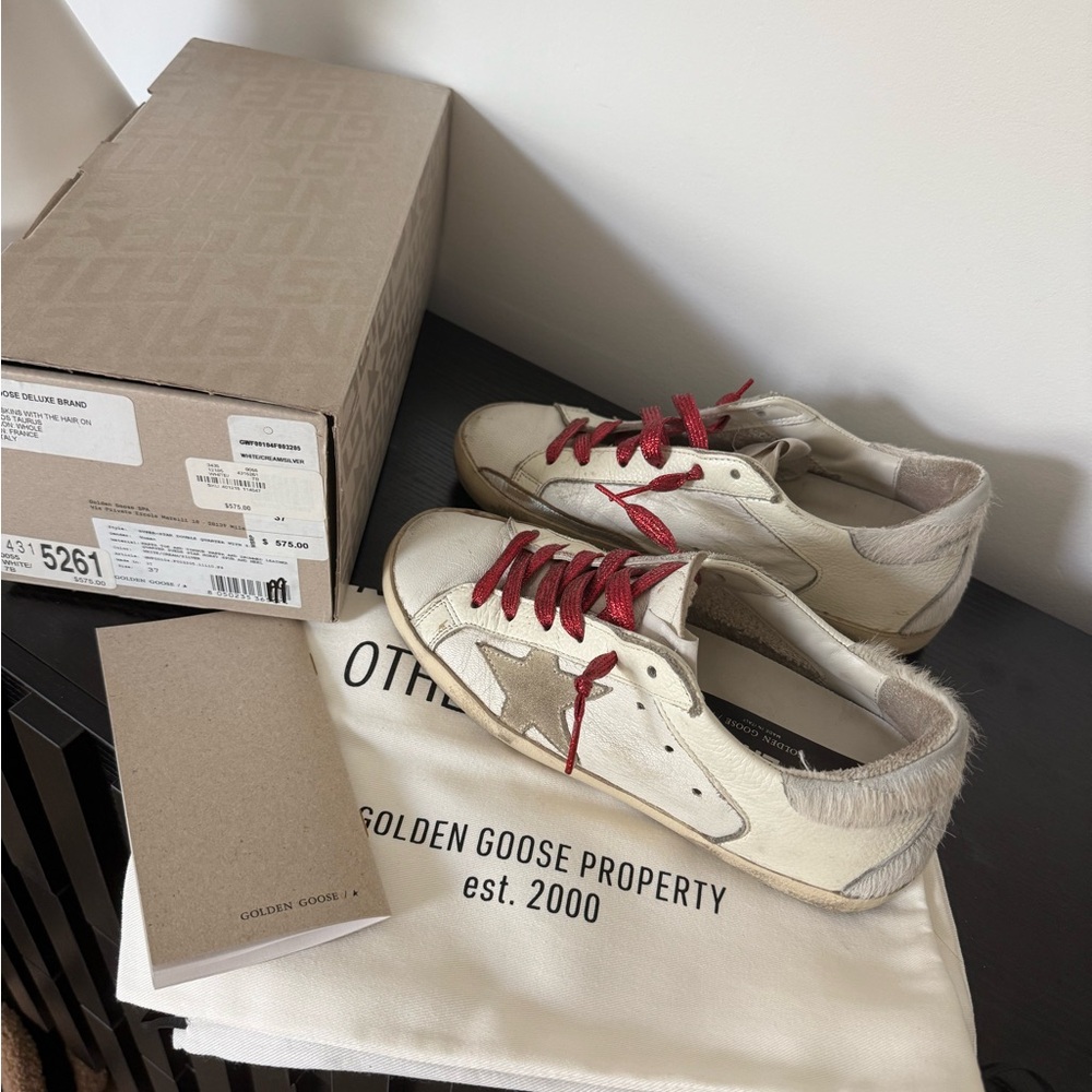 Golden Goose *AUTHENTIC* red and gray